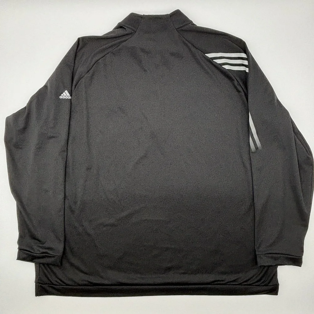 Adidas Atlanta Hawks 1/4 Zip Pullover Jacket Mens 3XL Black Golf Performance